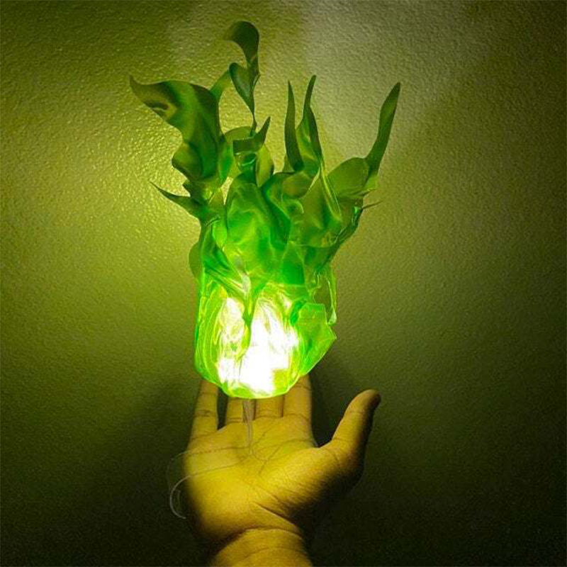 Cosplay Fireball Prop - Halloween Floating Fireball Prop Realistic Fake