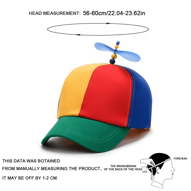 Funny Multicolor Propeller Hat - Flamethrower Cosplay Prop review and price