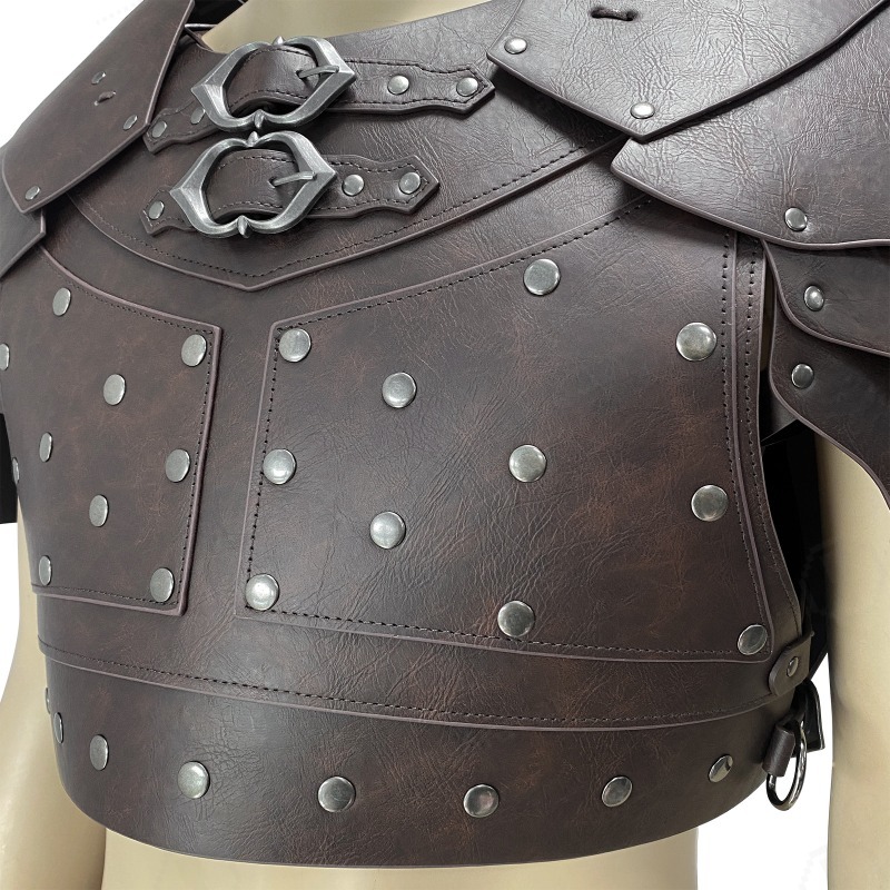 Medieval Studded Shoulder Ches - Cosplay Prop review and price
