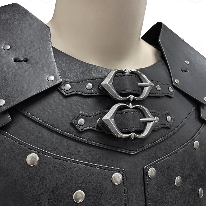 Medieval Studded Shoulder Ches - Cosplay Prop review and price